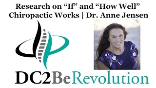 037 Dr Anne Jensen  Are We Missing the Point When it Comes to Chiropractic Research [upl. by Hedda197]