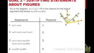 Justify Statements About Geometric Figures [upl. by Tansey648]