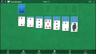 One more Unsolvable Klondike Solitaire Classic at Grandmaster in Microsoft Solitaire Collection [upl. by Franzoni]