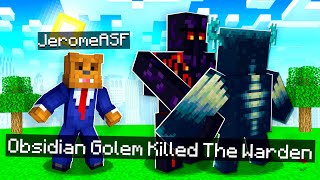 EVERY Golem VS The Warden In Minecraft [upl. by Madison]