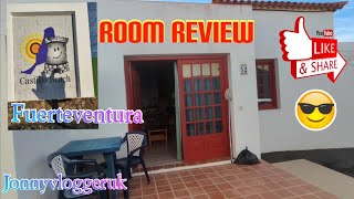 Fuerteventura Castillo Beach Park Room Review fuerteventura spain canaryislands [upl. by Lyrret]