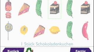 Meine kleine Raupe Nimmersatt App Kinder [upl. by Tertia124]