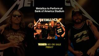 Metallica at Bank of America Stadium trending shorts newsong [upl. by Jac]