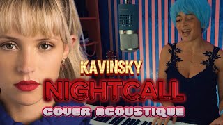 Kavinsky  NIGHTCALL  cover acoustique piano voix 432Hz [upl. by Nurat]