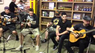 Zebrahead  Sirens Acoustic Live in Australia 2014 [upl. by Ury234]