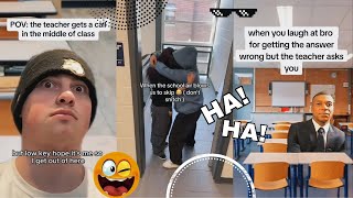 10 Minutes relatable school  memes compilations 4 [upl. by Thomsen]