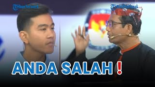 Panas❗Mahfud MD Bilang Gibran Salah saat Debat Cawapres [upl. by Janel]