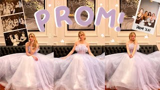 my SENIOR PROM grwm  vlog ⭐️ year 12 formal [upl. by Saraiya]