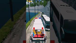 BUS ACCIDENT EMARGENCY ABUNDANCE 🚑 🚑 OFF ROAD FULL TRAFIC JAM bussedytshorts [upl. by Acira674]