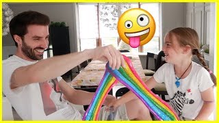 ATTAQUE DE SLIME  KINDER SURPRISE CHALLENGE  CARL ET ISAAC VLOG [upl. by Trimble]