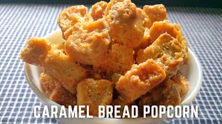 Try this quick and easy Caramel Bread Popcorn  BaaMaas Cooking [upl. by Lyrehc]