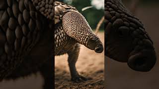 Armadillo vs Pangolin Armor Battle [upl. by Ahsilek807]