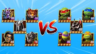 TMNT Legends Shredder Bunnies Tiger Claw Xever Rocksteady [upl. by Sinned]