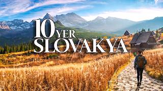 SLOVAKYADA GEZİLECEK EN İYİ 10 YER 🇸🇰  SLOVAKYA GEZİ REHBERİ [upl. by Kosey]