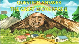 Question answer the great stone face 1 class 8 english in hindi with full explanation [upl. by Eillo]