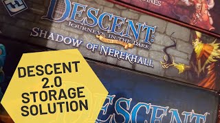 Cram Em All Storage Solution for Descent Second Edition Boardgame [upl. by Occir]