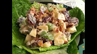 Waldorf Salad Recipe • New Yorks Famous Salad  Episode 107 [upl. by Balmuth]