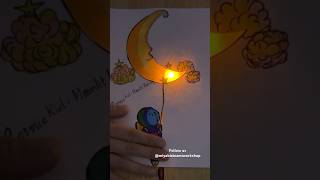 STEAM education paper circuits I can rule the moon steameducation scienceexperiment [upl. by Hgielah845]