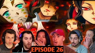 Muzan Kills The Lower Moons Demon Slayer Season 1 Episode 26 Final Episode Reaction Mashup [upl. by Aivonas]