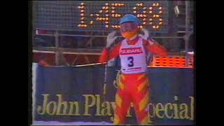 Ski Sunday 1987 World Championships 1st February 1987 incomplete [upl. by Alenoel]