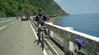 Bike Ride Manila to Pagudpud Day 4 Pagudpud to Patapat Viaduct April 15 2017 [upl. by Huebner]