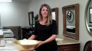 How To Care For a Glass Vessel Sink [upl. by Pik]