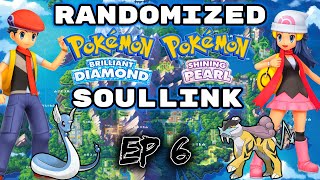 Pokemon Brilliant Diamond RANDOMIZED SOULLINK NUZLOCKE  EP6 THERE IS NO SHOT YOU CATCH THAT [upl. by Caterina751]