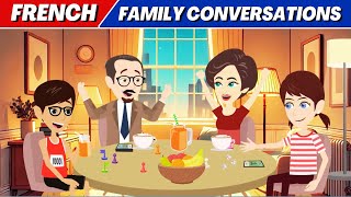 French Speaking Practice  Family and Daily Activities [upl. by Eiramave]