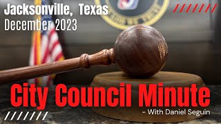 December 2023 City Council Minute [upl. by Ojytteb]