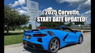 New 2025 Corvette Start Dates amp More News [upl. by Josey362]