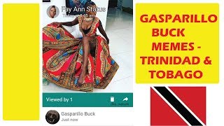 Gasparillo Buck Memes  Trinidad and Tobago [upl. by Joab]