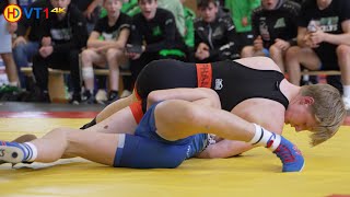 🤼  Wrestling  German Team Championship 2022 U17 U14  3rd place 55kg FS  ROOS vs SHIFADUGOV [upl. by Melisenda98]