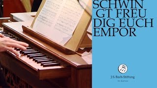 JS Bach  Aria quotAuch mit gedämpften schwachen Stimmenquot from Cantata BWV 36 [upl. by Tades]