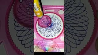 Spirograph Design ASMR Relaxing School Life Inspiration SpirographASMR Z 62 art spiroart [upl. by Reube]