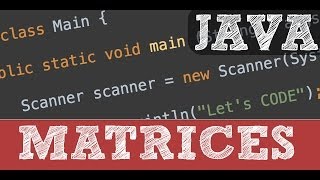 Arreglos multidimensionalesMatrices  Tutorial Java [upl. by Ahsataj444]