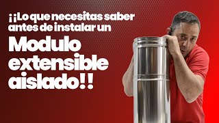 ¿Problemas con la instalación de un MODULO EXTENSIBLE AISLADO Os contamos todo lo necesario [upl. by Anrehs]