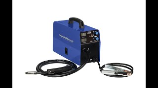 Weldtech 140A MIG Welder  WT140FC Walkthrough [upl. by Alyat]