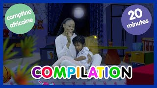 🌴🐒 Compilation de comptine africaine pour enfants avec paroles  Les amis de Boubi [upl. by Ashatan915]