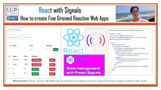 React With SIGNALS  Fine Grained Reactive Web Apps [upl. by Amalle]