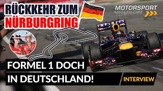 Formel 1 zurück auf dem Nürburgring Mit FANS [upl. by Lonyer]