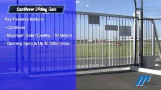 MCG Cantilever Sliding Gate Magnetic Automation [upl. by Akinwahs48]