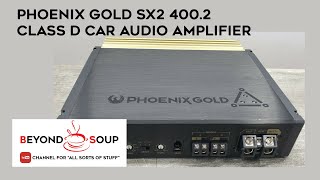 Phoenix Gold SX2 4002 High End 2Channel Bridgeable ClassD Car Audio Amplifier [upl. by Iduj828]