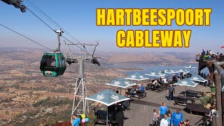 Aerial Cableway Hartbeespoort  South Africa  Magaliesberg Mountain Top I Things to do in Harties [upl. by Vail]