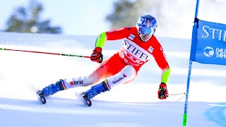 FIS Alpine Ski World Cup  Mens Giant Slalom Run 1  Palisades Tahoe USA  2024 [upl. by Aschim397]