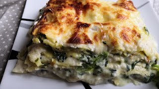 Lasagne épinards ricotta [upl. by Neerihs]