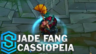 Jade Fang Cassiopeia Skin Spotlight  League of Legends [upl. by Cotterell]