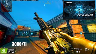 Samsung odyssey g7 Gameplay 4k call of duty modern warfare [upl. by Liba]