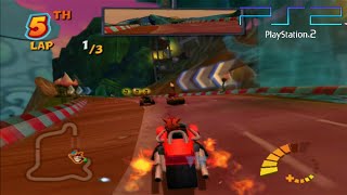 Crash Tag Team Racing PS2 Gameplay [upl. by Julee]