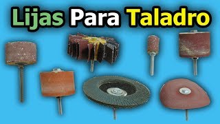 Lijas Para Taladro  Como Hacer Accesorios Caseros Para Taladro [upl. by Chong]