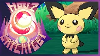 How amp Where to catchget Pichu in Pokemon Sun and Moon [upl. by Denise329]